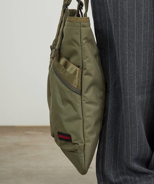 BRIEFING（ブリーフィング）の「BRIEFING/ブリーフィング TYPE ⅠFLYER TOTE ブランドロゴ トートバッグ ヘルメットバッグ 2026年春夏（トートバッグ・メンズ・セージグリーン/ブラック/ネイビー・FREE）」の16枚目の写真