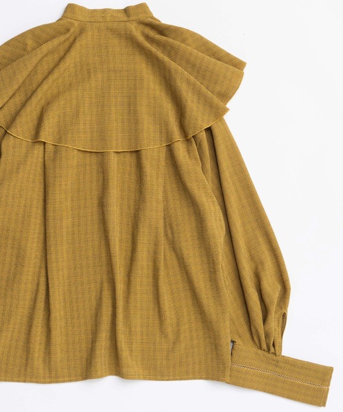 2way Ruffled Frilled Blouse/2WAYラッフルフリルブラウス（シャツ