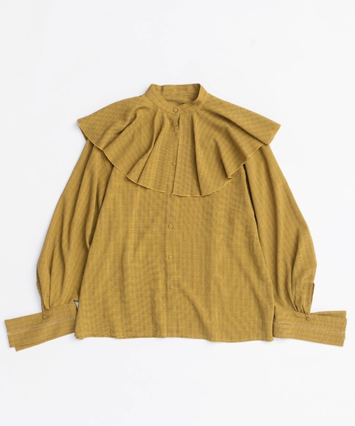 2way Ruffled Frilled Blouse/2WAYラッフルフリルブラウス（シャツ