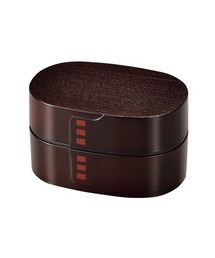 HAKOYA（ハコヤ）の「わっぱ風2段弁当箱 520ml 楕円（お弁当箱）」