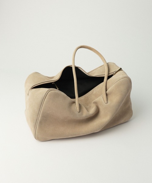 BABYLONE（バビロン）の「【MOFIOLA】BOX LARGE BAG（ボストンバッグ・レディース・ブラック/ベージュ・フリー）」の4枚目の写真