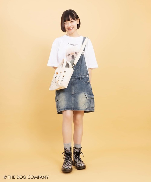 SPINNS（スピンズ）の「『THE DOG 第二弾』 おさんぽバッグ（トートバッグ・レディース・アイボリー・ONESIZE）」の3枚目の写真