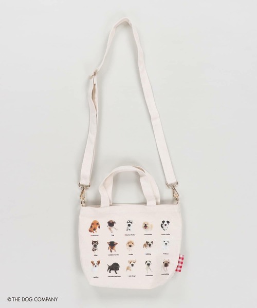 SPINNS（スピンズ）の「『THE DOG 第二弾』 おさんぽバッグ（トートバッグ・レディース・アイボリー・ONESIZE）」の7枚目の写真