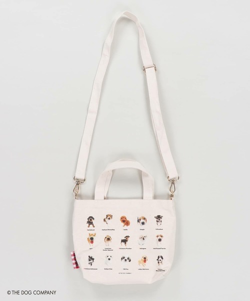 SPINNS（スピンズ）の「『THE DOG 第二弾』 おさんぽバッグ（トートバッグ・レディース・アイボリー・ONESIZE）」の8枚目の写真