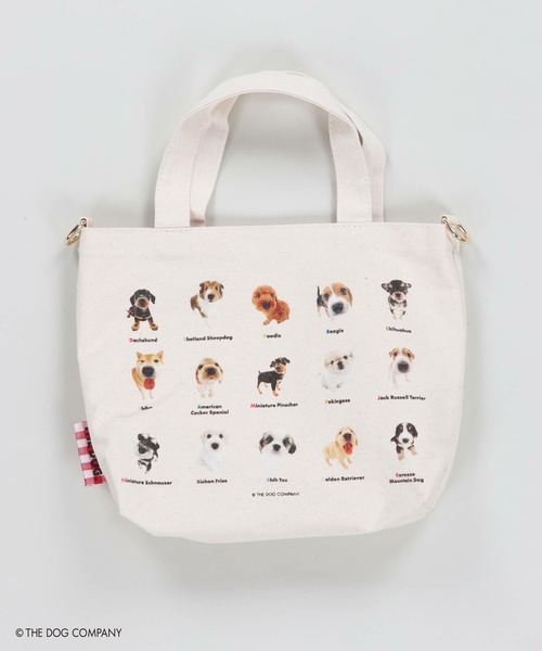 SPINNS（スピンズ）の「『THE DOG 第二弾』 おさんぽバッグ（トートバッグ・レディース・アイボリー・ONESIZE）」の10枚目の写真