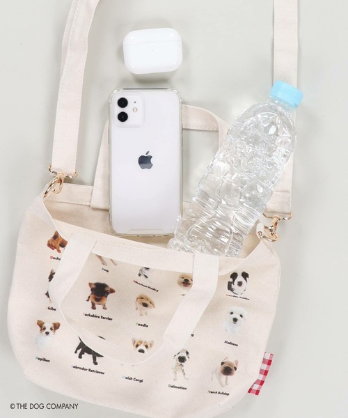 SPINNS（スピンズ）の「『THE DOG 第二弾』 おさんぽバッグ（トートバッグ・レディース・アイボリー・ONESIZE）」の11枚目の写真