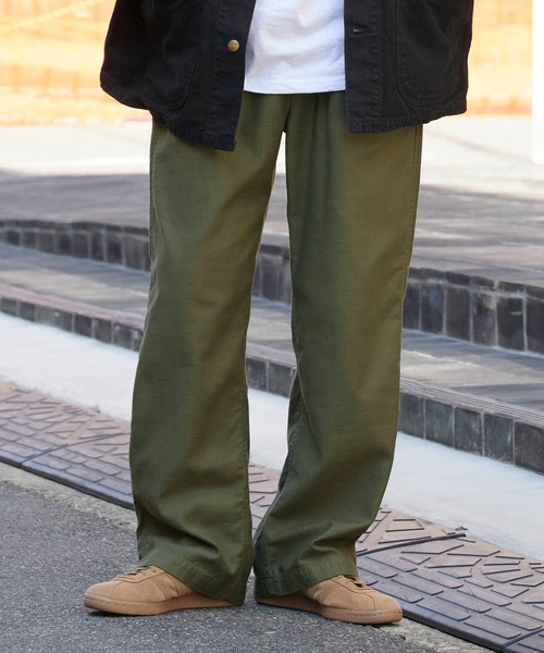 orSlow(オアスロウ)の「orSlow/オアスロウ WIDE FIT NEW YORKER イージーパンツ(その他パンツ・メンズ・ブラック/ダークオリーブ・4/3/2)」の17枚目の写真