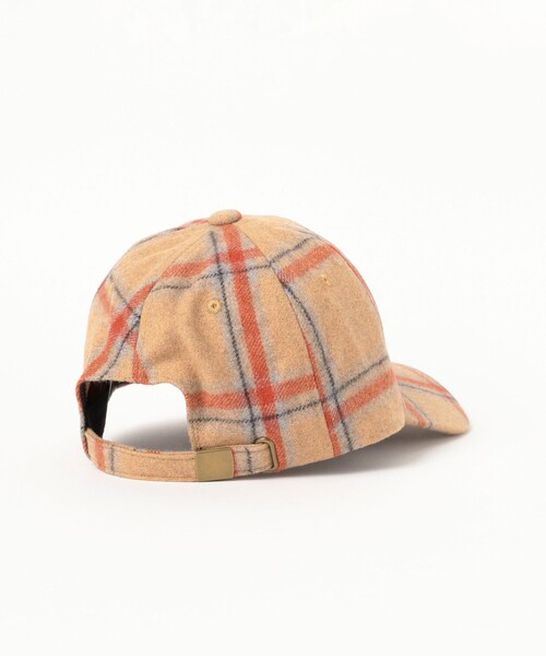 Ray BEAMS（レイビームス）の「チェック柄 キャップ（キャップ・レディース・ベージュ/ブラック・ONE SIZE）」の14枚目の写真