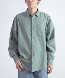 SPELLBOUND | [SPELLBOUND / スペルバウンド] ソリッドコットンネル スタンダードシャツ(シャツ/ブラウス)