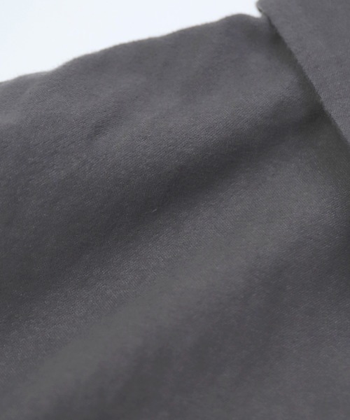 SPELLBOUND（スペルバウンド）の「[SPELLBOUND / スペルバウンド] ソリッドコットンネル スタンダードシャツ（シャツ/ブラウス・メンズ・パープル/モスグリーン/チャコールグレー・2/3/4）」の19枚目の写真