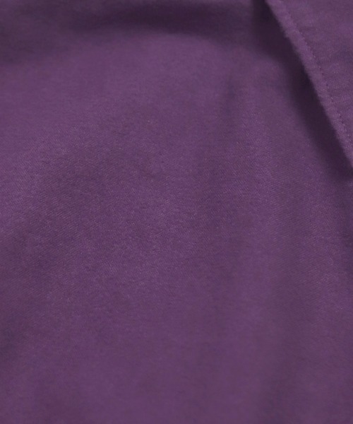 SPELLBOUND（スペルバウンド）の「[SPELLBOUND / スペルバウンド] ソリッドコットンネル スタンダードシャツ（シャツ/ブラウス・メンズ・パープル/モスグリーン/チャコールグレー・2/3/4）」の7枚目の写真