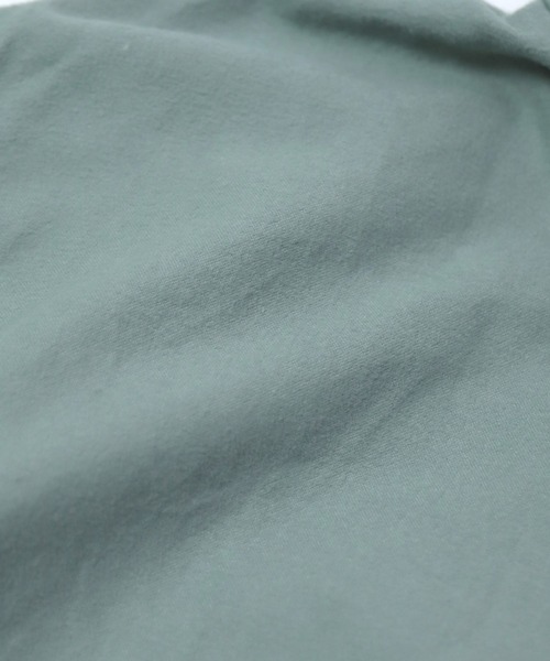 SPELLBOUND（スペルバウンド）の「[SPELLBOUND / スペルバウンド] ソリッドコットンネル スタンダードシャツ（シャツ/ブラウス・メンズ・パープル/モスグリーン/チャコールグレー・2/3/4）」の14枚目の写真