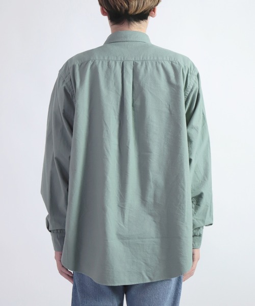 SPELLBOUND（スペルバウンド）の「[SPELLBOUND / スペルバウンド] ソリッドコットンネル スタンダードシャツ（シャツ/ブラウス・メンズ・パープル/モスグリーン/チャコールグレー・2/3/4）」の21枚目の写真