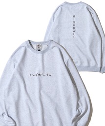 【YOIDORE】ハイボール クルーネックスウェット