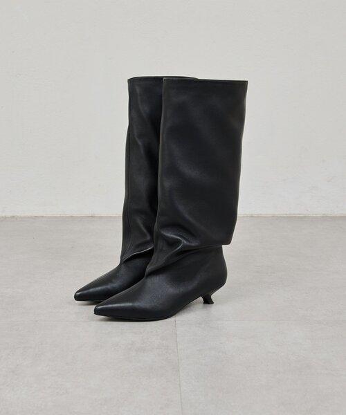2.718】ドレープロングブーツ（ブーツ）｜GALLARDAGALANTE（ガリャルダ