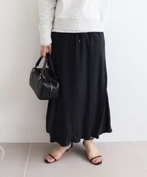 le.coeur blanc | 《手洗い可能》キュプラフィブリルナロースカート(スカート)