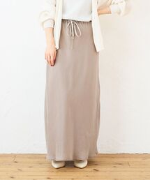 le.coeur blanc | 《手洗い可能》キュプラフィブリルナロースカート(スカート)