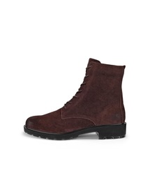 ECCO（エコー）の「軽量厚底 METROPOLE VIENNA ショートブーツ 上質スエードレザー 本革（ブーツ）」