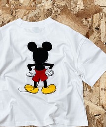 NEV（ネブ）の「【Disney/ディズニー】　MICKEY　ミッキーマウス　キッズ　オーバーサイズ　半袖Tシャツ（Tシャツ/カットソー）」