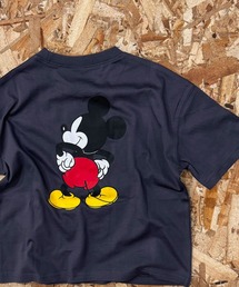 NEV（ネブ）の「【Disney/ディズニー】　MICKEY　ミッキーマウス　キッズ　オーバーサイズ　半袖Tシャツ（Tシャツ/カットソー）」