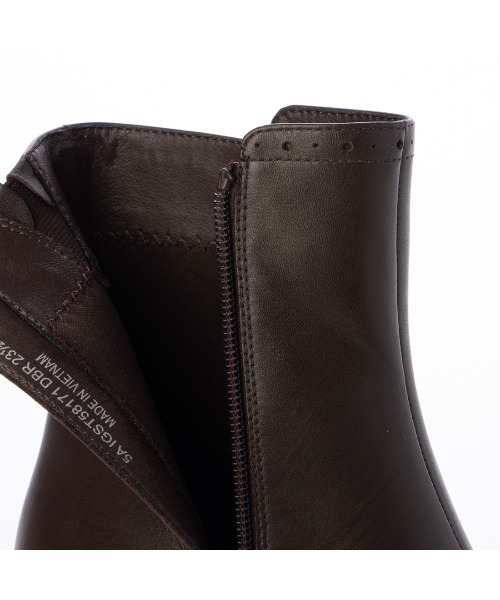 ing(イング)の「クラシックトラッドヒールブーツ(ブーツ・レディース・ブラック/ダークブラウン・23.5cm/22cm/22.5cm/23cm/24cm/24.5cm)」の11枚目の写真