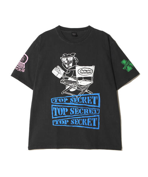 MANASTASH(マナスタッシュ)の「MANASTASH/マナスタッシュ PUMICE TEE MIXED UP(Tシャツ/カットソー・メンズ・ホワイト/ライトグリーン/ブラック・L/M/XL)」の9枚目の写真