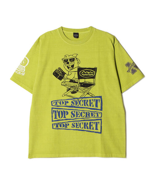 MANASTASH(マナスタッシュ)の「MANASTASH/マナスタッシュ PUMICE TEE MIXED UP(Tシャツ/カットソー・メンズ・ホワイト/ライトグリーン/ブラック・L/M/XL)」の13枚目の写真