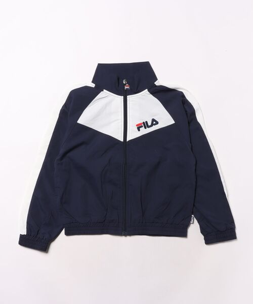 FILA フィラ　ネイビー ジャケット　L セール】FILA/フィラ 刺繍入りジャケット（ナイロンジャケット）｜FILA
