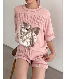 SNIDEL HOME（スナイデルホーム）の「CATラメニットプルオーバー