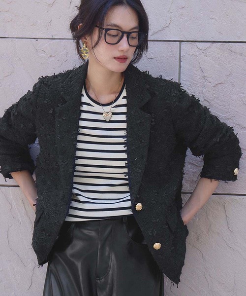 Diagram【2025AW新作】新品ツイードジャケット Diagram【2025AW新作】新品ツイードジャケット 2025AWトレンドを見る