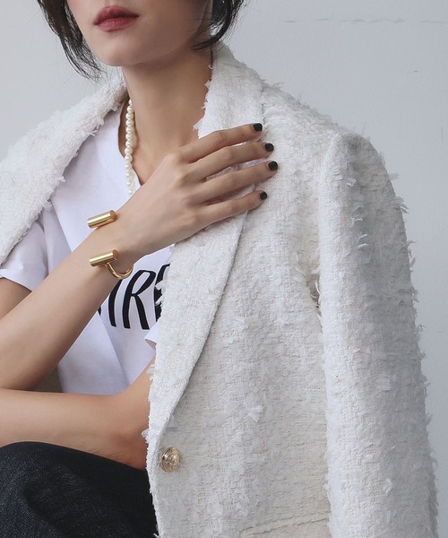 セール】【2025AW】ツイード テーラードジャケット（テーラード