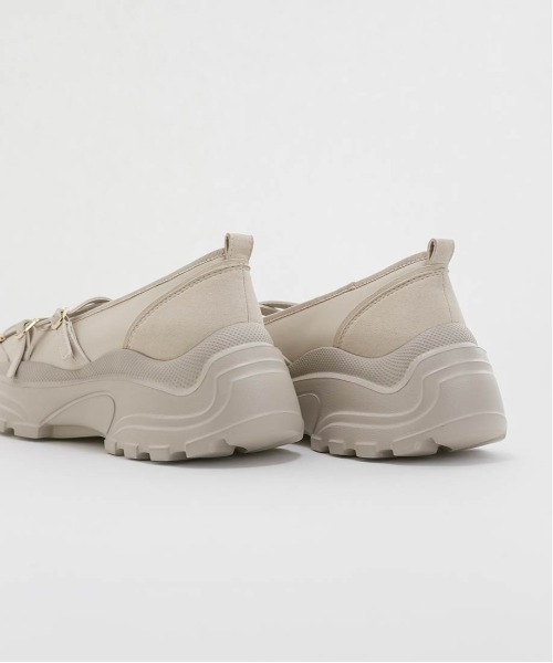 ボリュームソールトゥシューズライクスニーカー（スニーカー）｜RANDA