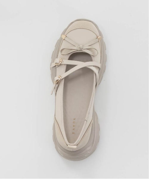 RANDA トゥシューズライクスニーカー 2025AW新作 RANDA｜トゥシューズライクスニーカー | Rakuten Fashion(楽天