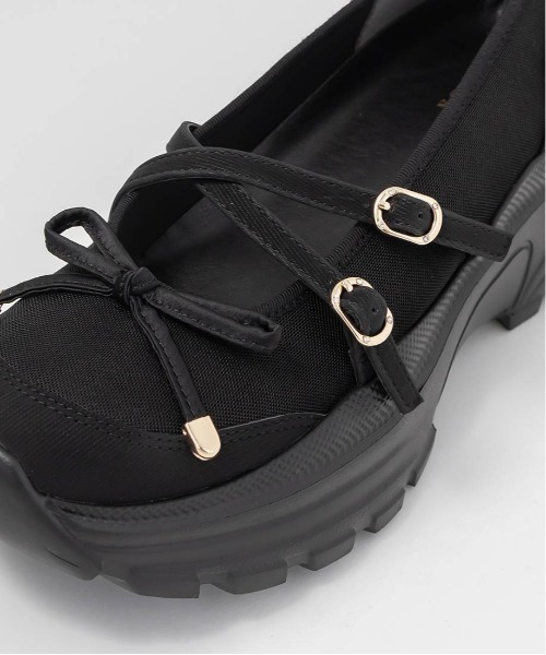 ボリュームソールトゥシューズライクスニーカー（スニーカー）｜RANDA