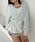 OLIVE des OLIVEiI[ufI[uj́umelty ribbon short knitiJ[fBK/{jvbTbNXu[