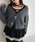 OLIVE des OLIVEiI[ufI[uj́umelty ribbon short knitiJ[fBK/{jvb`R[O[