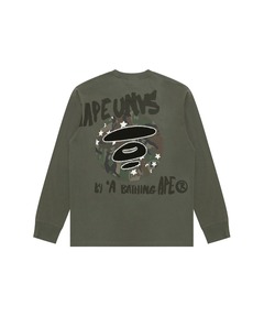 AAPE FANCY MAIN LONG SLEEVE TEE