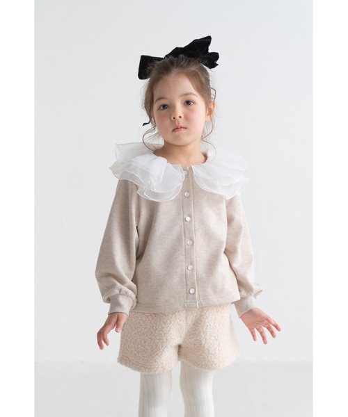 maarook(マルーク)の「プードルニットキュロット(その他パンツ・キッズ・ホワイト/ブラック・160cm/150cm/140cm)」の5枚目の写真