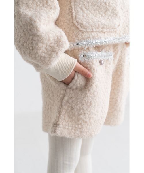 maarook(マルーク)の「プードルニットキュロット(その他パンツ・キッズ・ホワイト/ブラック・160cm/150cm/140cm)」の7枚目の写真