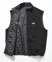 限定展開 ビッグシルエット リバーシブル ダックベスト / キルティングベスト