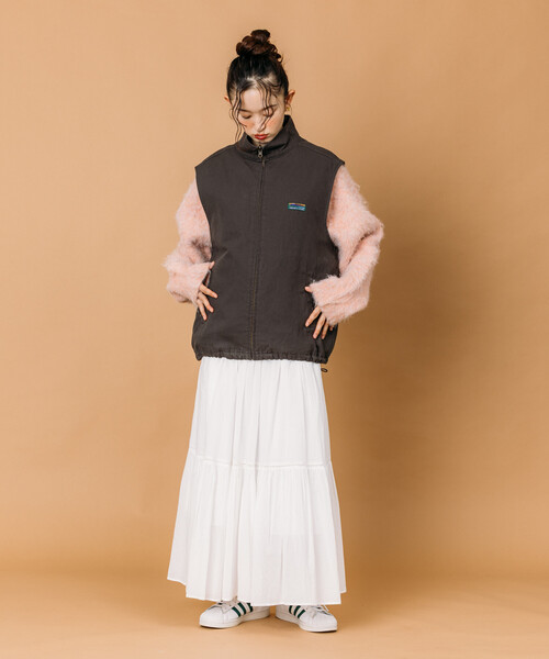 FREAK'S STORE（フリークスストア）の「限定展開 ビッグシルエット リバーシブル ダックベスト / キルティングベスト（その他アウター・メンズ・ブラウン/チャコールグレー/ブラック/ベージュ・SMALL/MEDIUM/LARGE）」の10枚目の写真