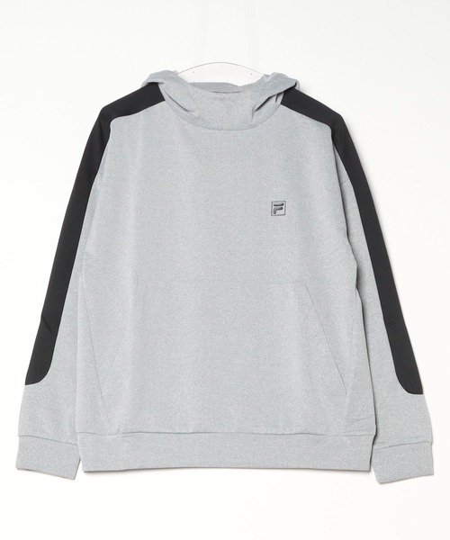 FILA（フィラ）の「HOODIE（パーカー・メンズ・ブラック/杢グレー/ライトグリーン・XL/L/M）」の5枚目の写真