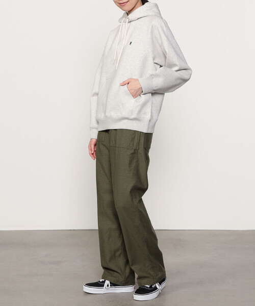 GYMPHLEX（ジムフレックス）の「Gymphlex | 長袖 スウェットパーカー WOMEN（パーカー・レディース・グレー/イエロー系その他/オフホワイト・14/12）」の17枚目の写真