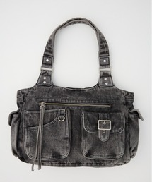 SLY(XC)MULTI POCKET DENIM TOTE BAG }`|Pbg g[gobO(g[gobO)