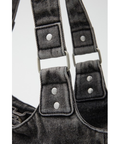 SLY（スライ）の「MULTI POCKET DENIM TOTE BAG マルチポケット トートバッグ（トートバッグ・レディース・ブラック・FREE）」の9枚目の写真