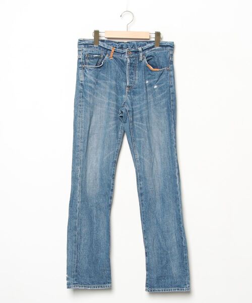 「JOURNAL STANDARD」 加工デニムパンツ 36 ブルー レディース JOURNAL STANDARD」 ダメージ加工デニムパンツ 38 ブルー レディース