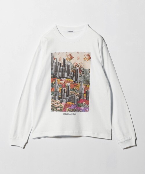 OPEN SESAME CLUB＞グラフィックロングスリーブTシャツ（Tシャツ