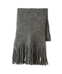 STONE  マフラー グレー マフラー（グレー/灰色系）ファッション通販 - ZOZOTOWN