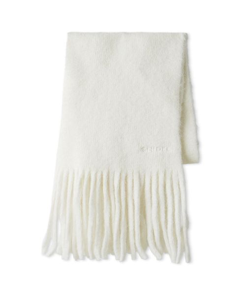 SNIDEL（スナイデル）の「ボリュームマフラー（マフラー・レディース・アイボリー/グレー/ベージュ/イエロー/ライトブルー・F）」の2枚目の写真