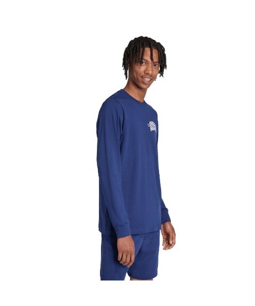 adidas(アディダス)の「【別注】アディダス adidas 長袖 グラフィックTシャツ 限定コラボ(Tシャツ/カットソー・メンズ・ダークグリーン/ネイビー/ホワイト・S/M/L/LL/3L)」の9枚目の写真